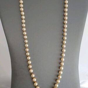Vintage Monet Faux Pearls Necklace
